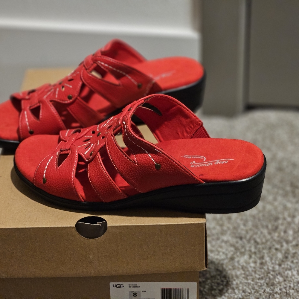 Summer Red Sandals